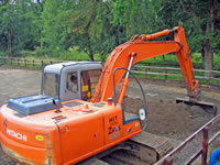 horse menages and stable yards