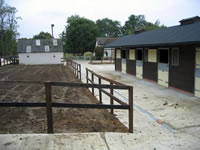 horse menages and stable yards