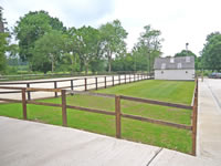 horse menages and stable yards