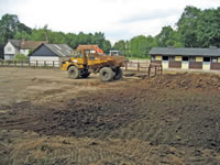 horse menages and stable yards